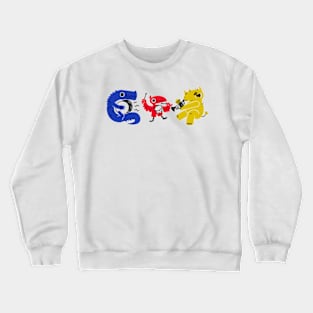 Animal Band Crewneck Sweatshirt